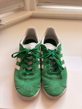 Adidas Gazelle Sneakers - Green - M Size 7